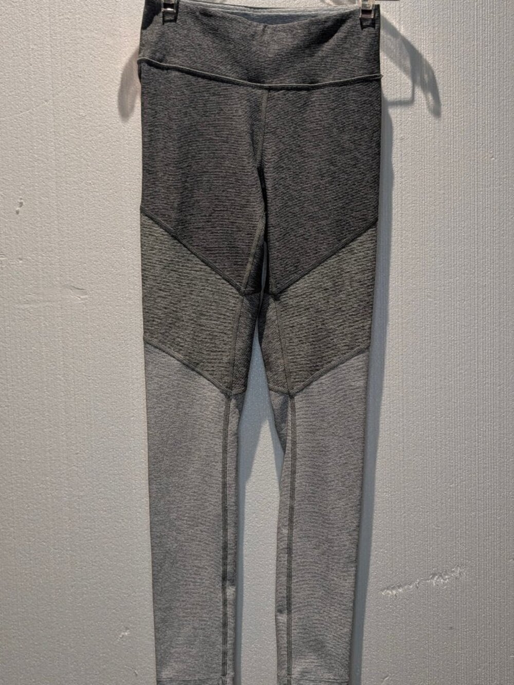 Outdoor Voices Gray Two-Tone Colorblock Springs / Tech Leggings XS